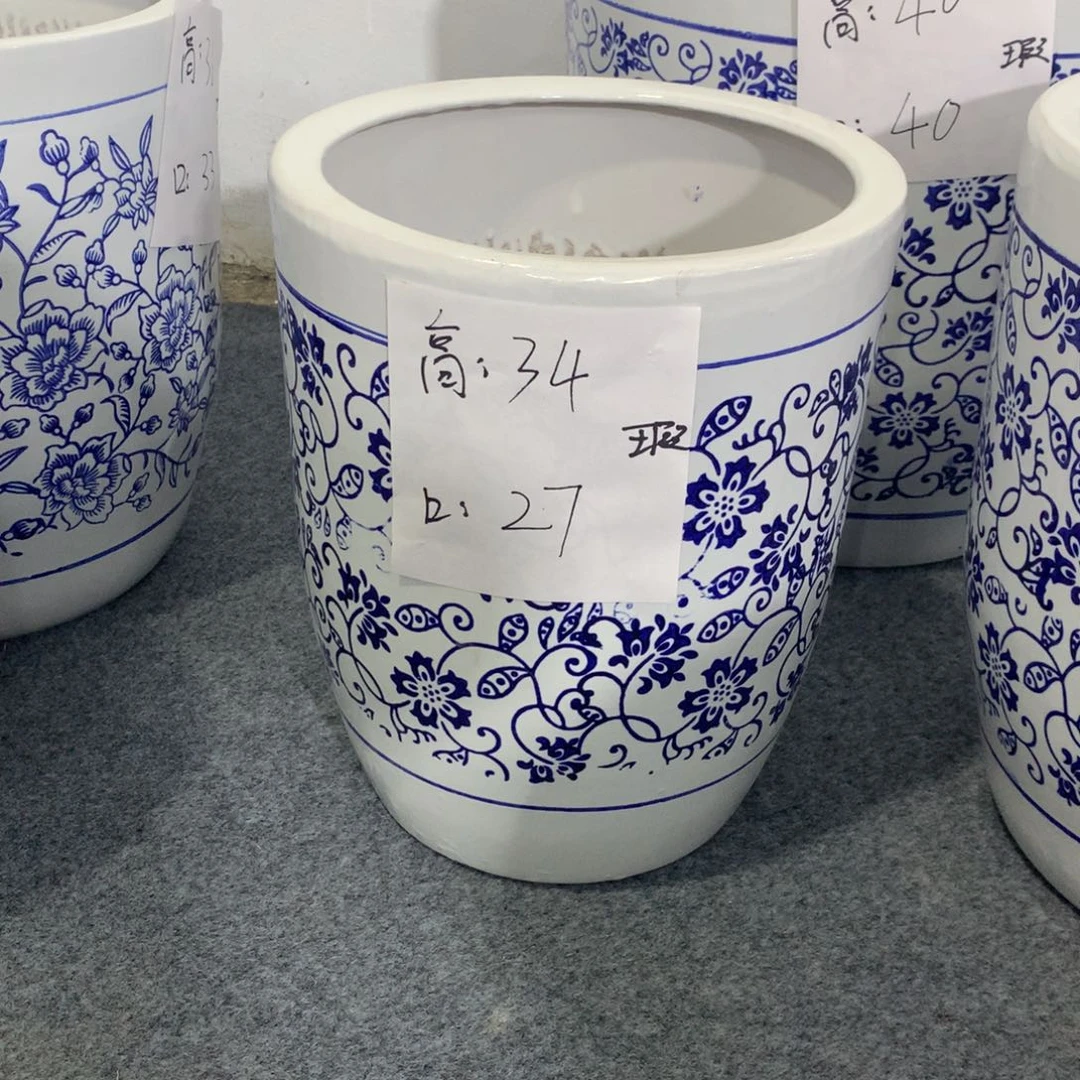 高温陶瓷花盆微瑕