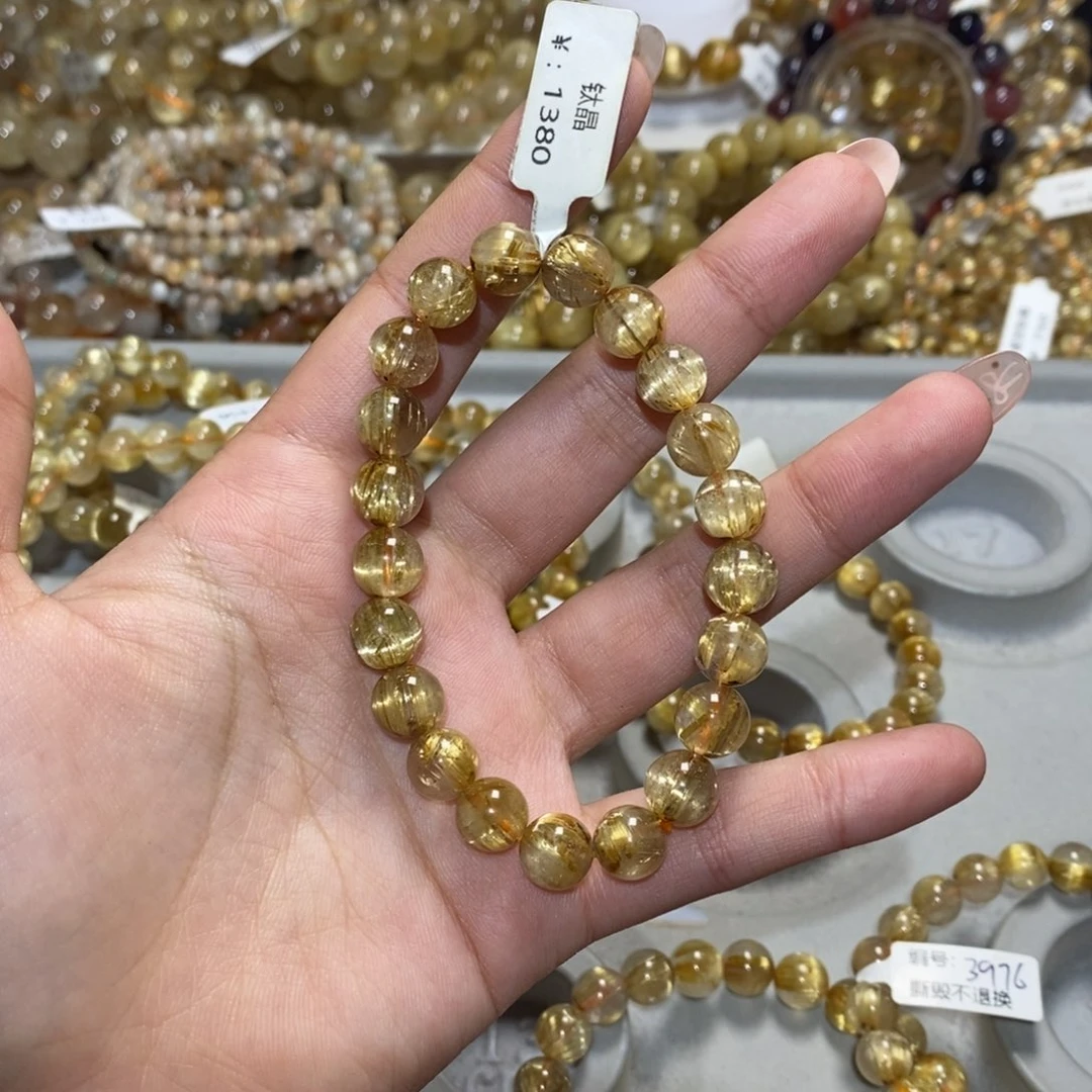 水晶手链未镶嵌鱼***游手链