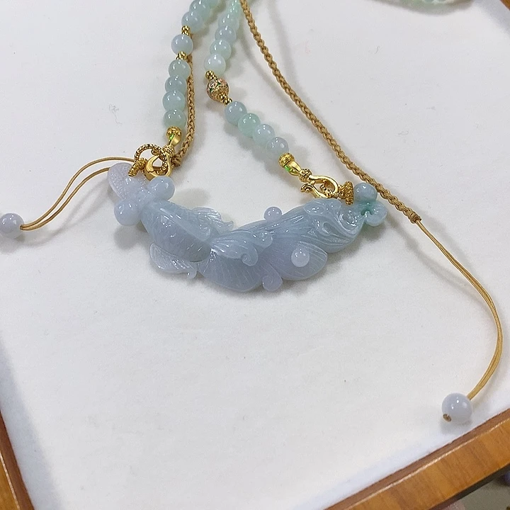 翡翠未镶嵌颈饰翡翠吊坠