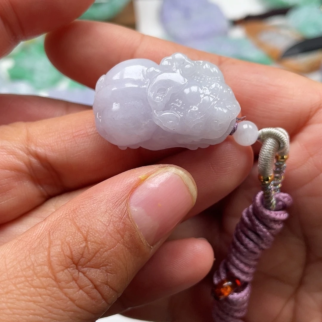 颈饰未镶嵌翡翠翡玉缘翡翠