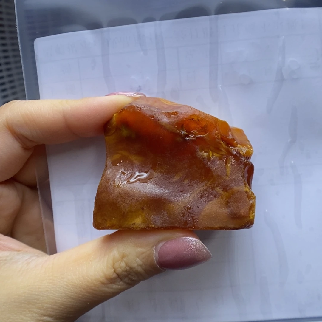 未镶嵌定制蜜蜡郎