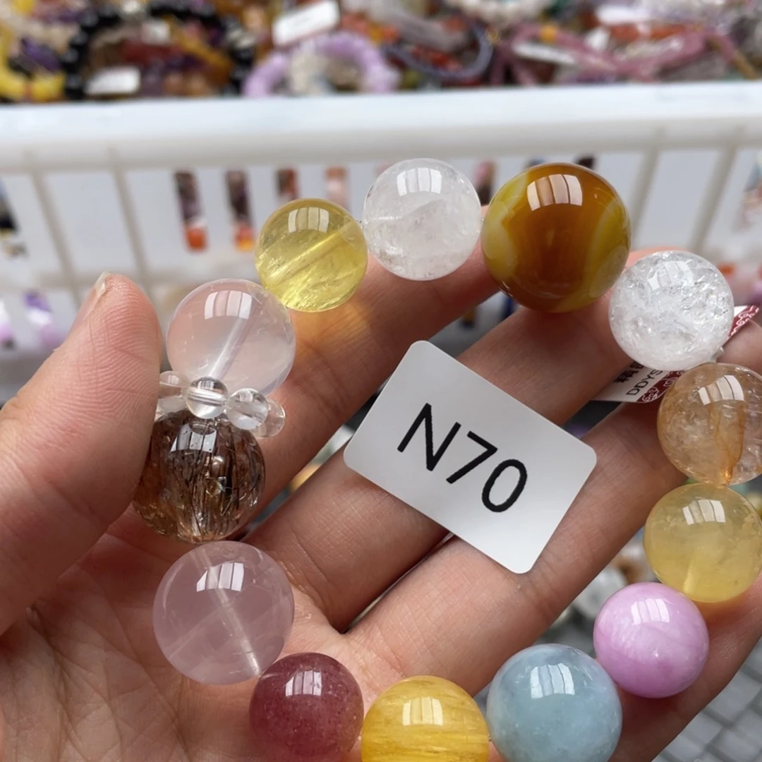 未镶嵌手链水晶手串