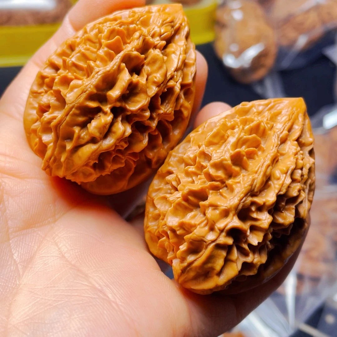 吊坠文玩核桃老鼠一对