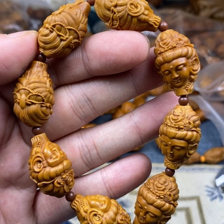 橄榄核手串/手链橄榄核雕工艺手串