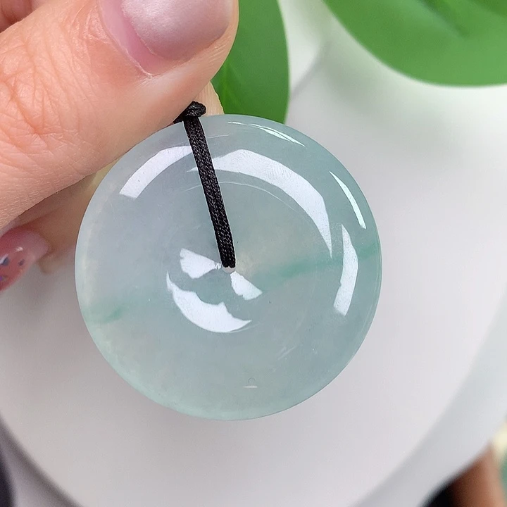 翡翠未镶嵌颈饰37；35-6.4