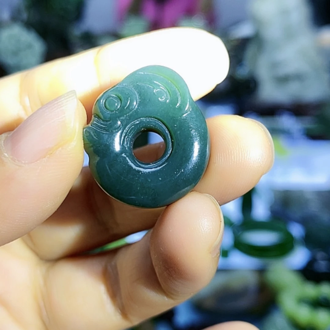 【闪购商品】和田玉（青玉）未镶嵌挂件