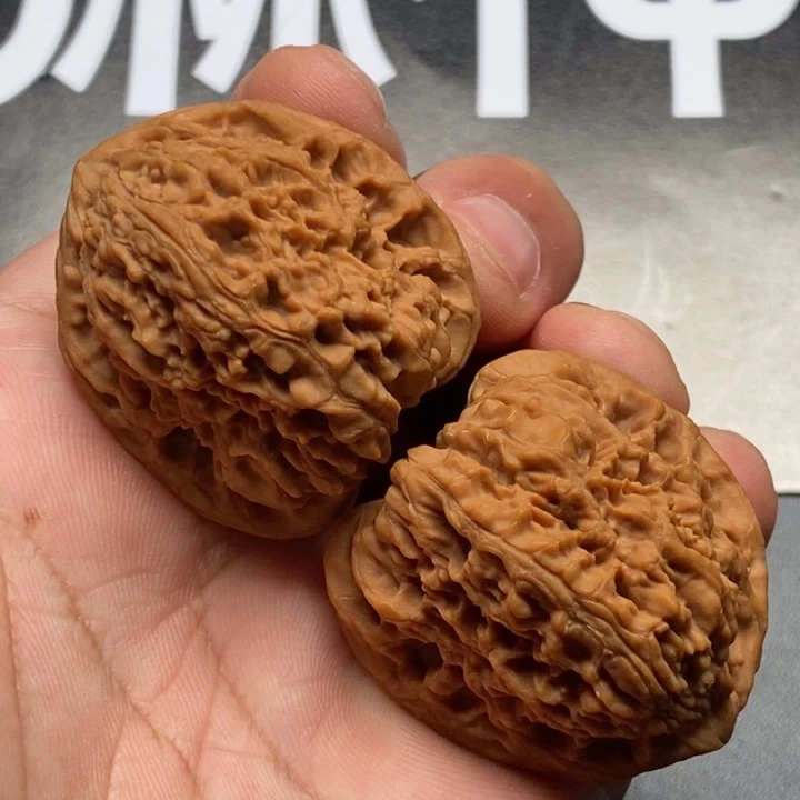 核桃38尺寸蚂蚁拉丝凹底南疆