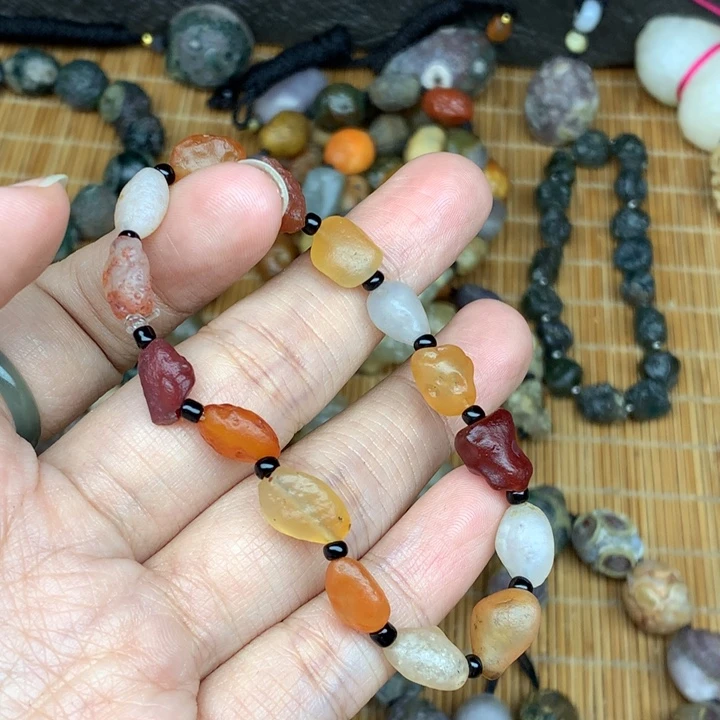 玛瑙/玉髓珠宝半成品未镶嵌叶*