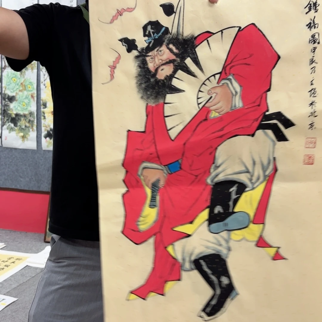 国画国画作品多次