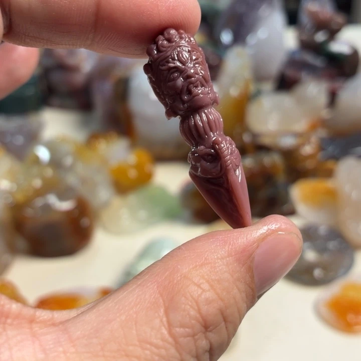 玛瑙/玉髓未镶嵌吊坠(不含链)