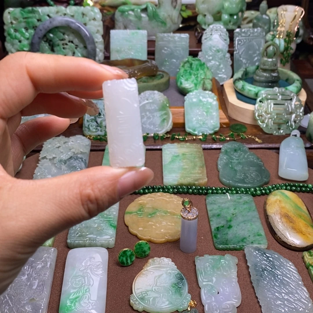 淡***～和田玉（糖玉）未镶嵌颈饰11111111111111