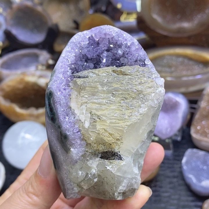 未镶嵌珠宝半成品紫晶