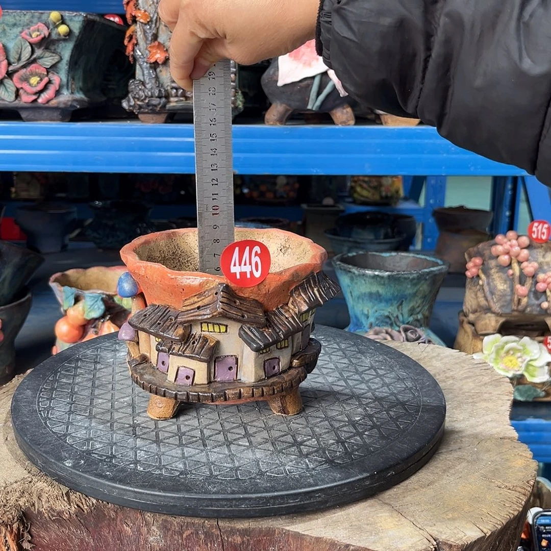 福利446 号陶然花器手工花盆