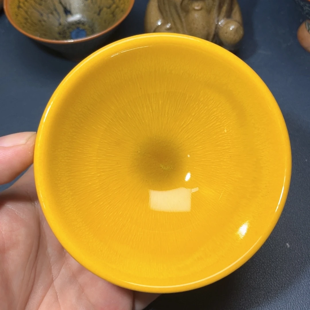 茶盏建盏手握泡茶主人杯