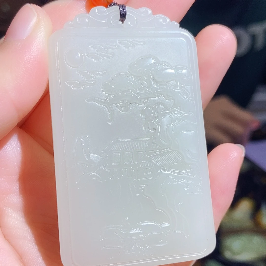 颈饰未镶嵌和田玉