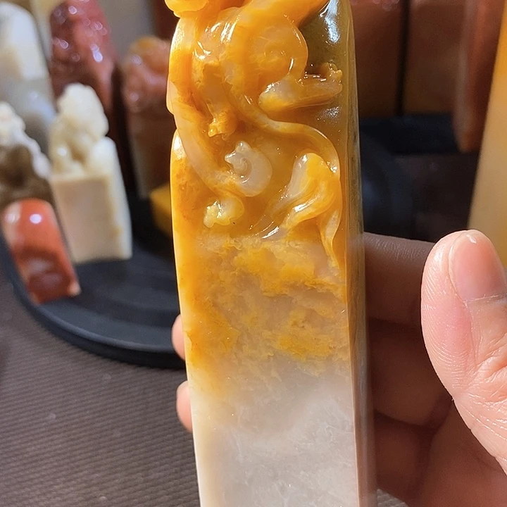 巴林石印石忘**生巴林石雕刻艺术品