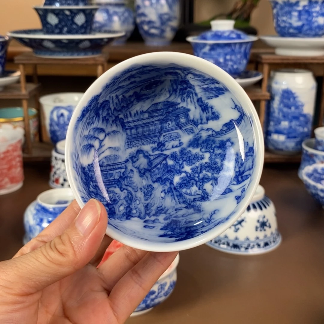 丹***印景德镇陶瓷手工手绘