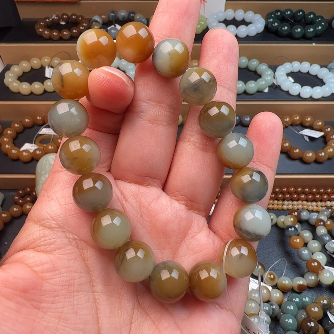 东***业和田玉未镶嵌手链