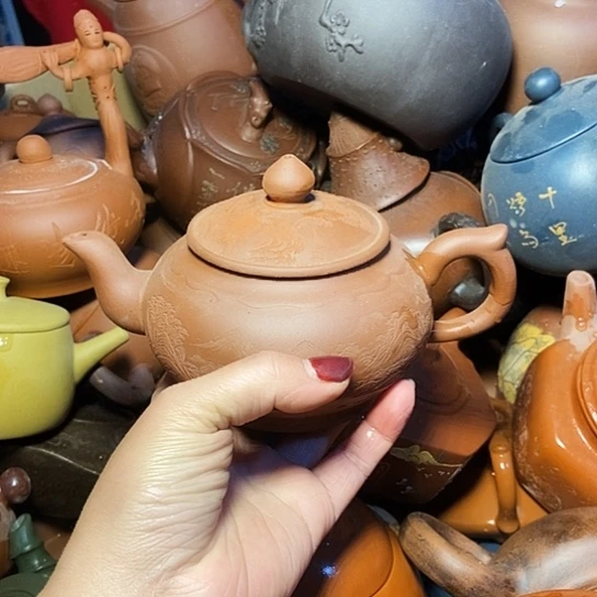 茶壶紫砂手工制作宜兴紫砂壶