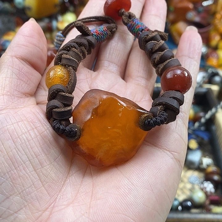 春***姐手链蜜蜡未镶嵌手链