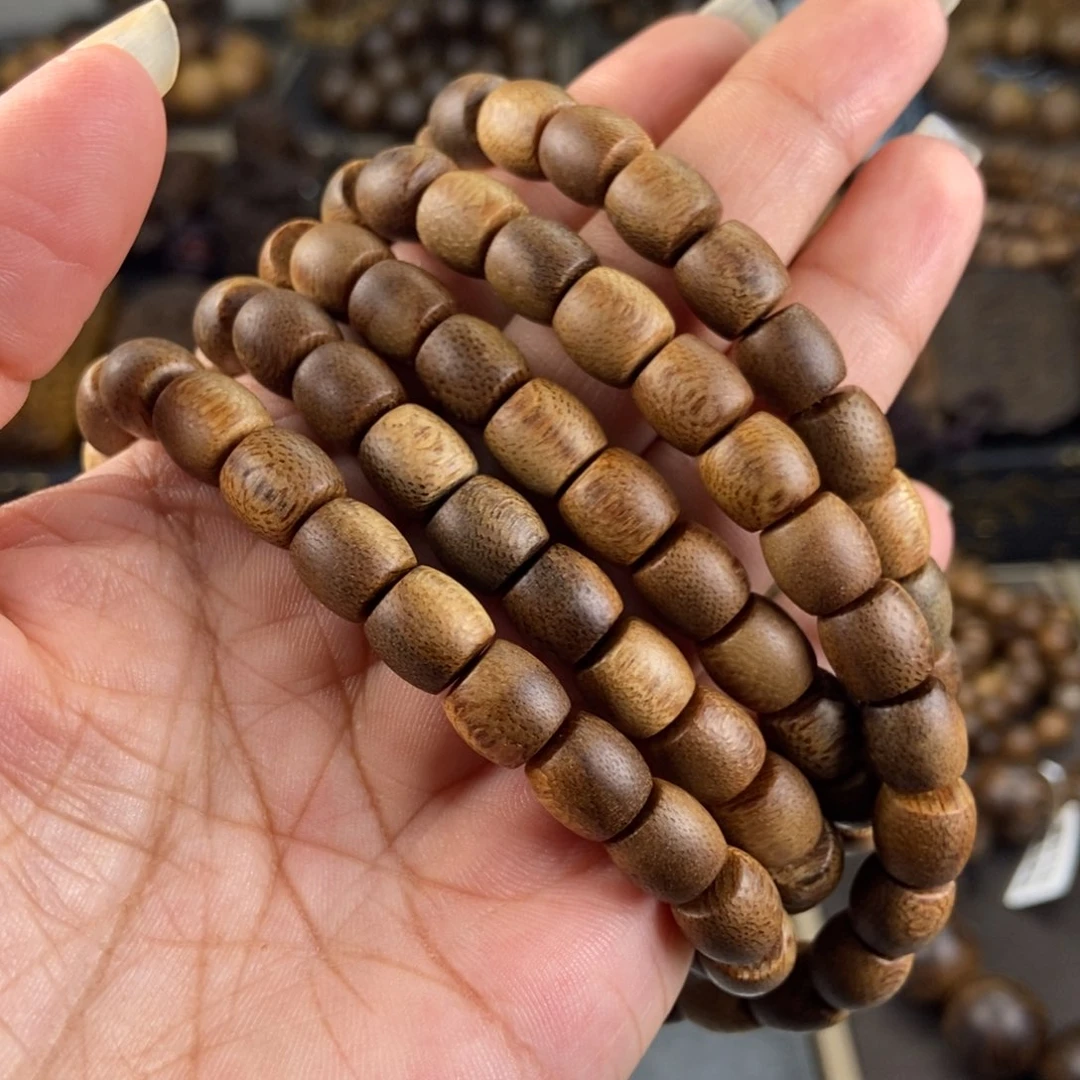 手串沉香步*松越南芽庄白