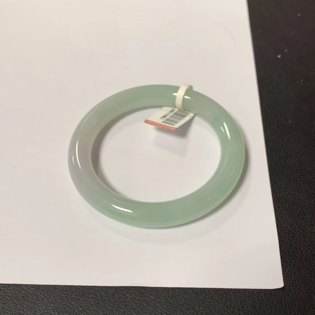 翡翠未镶嵌手镯10号54.5