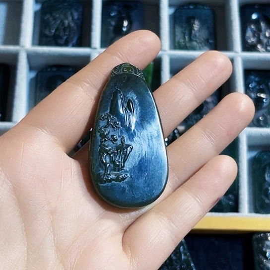 蛇纹石玉手链合金红****）