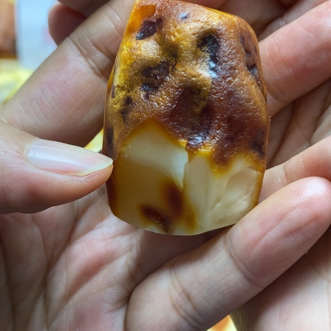 小***球定制琥珀未镶嵌传世琥珀蜜蜡定制