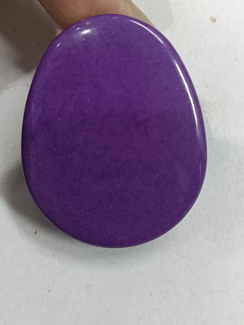 630号紫色圆牌吊坠44*35*10
