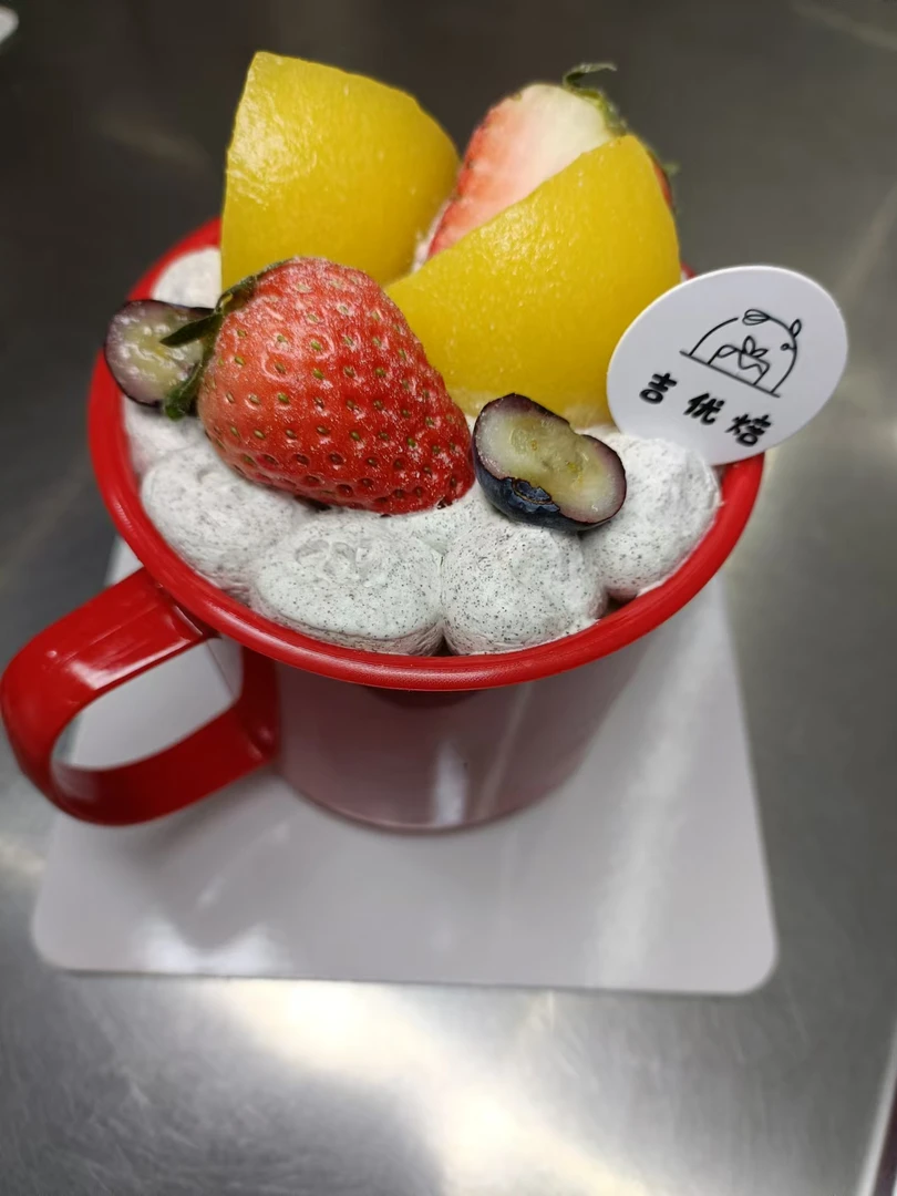 新年专款动物奶油杯