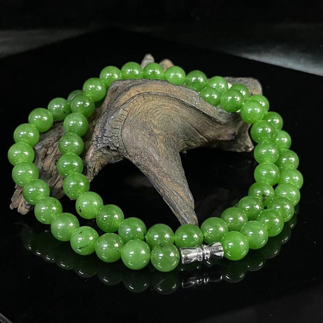 A183 和田玉珠链 YJ431801