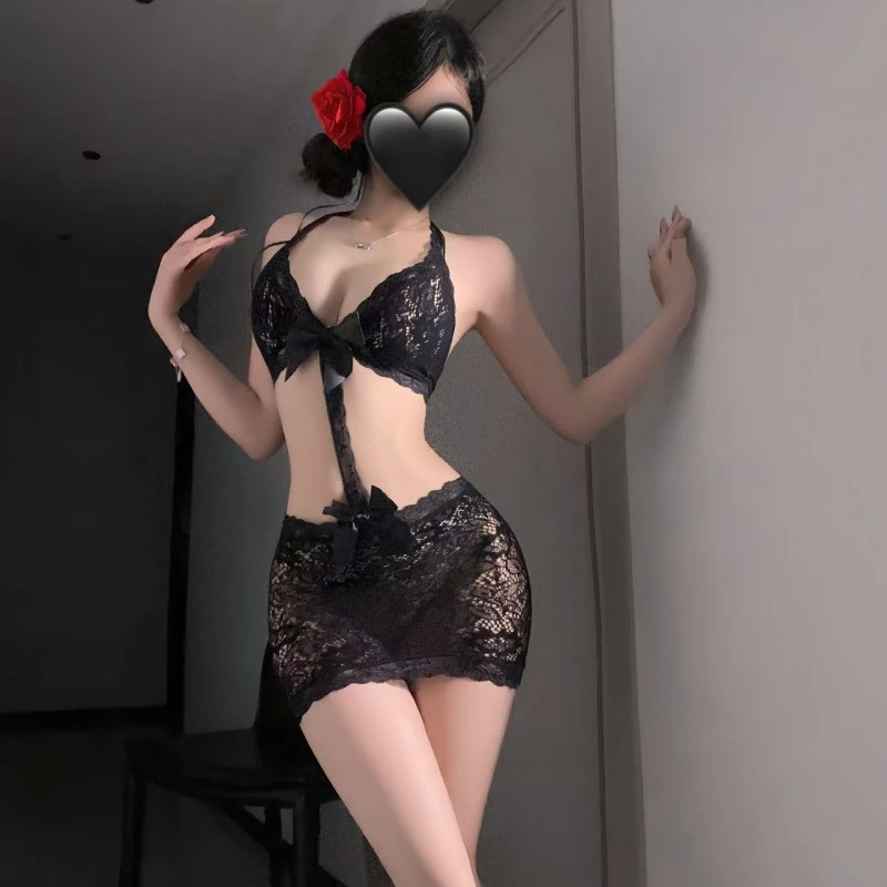 曼欲性感性感内衣睡衣蕾丝制服女火辣诱惑连体衣