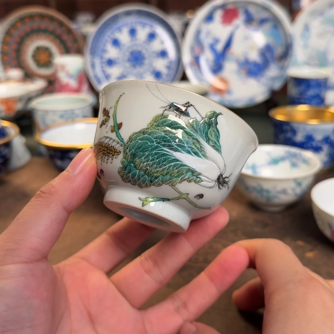 纯手工手绘陶瓷茶具