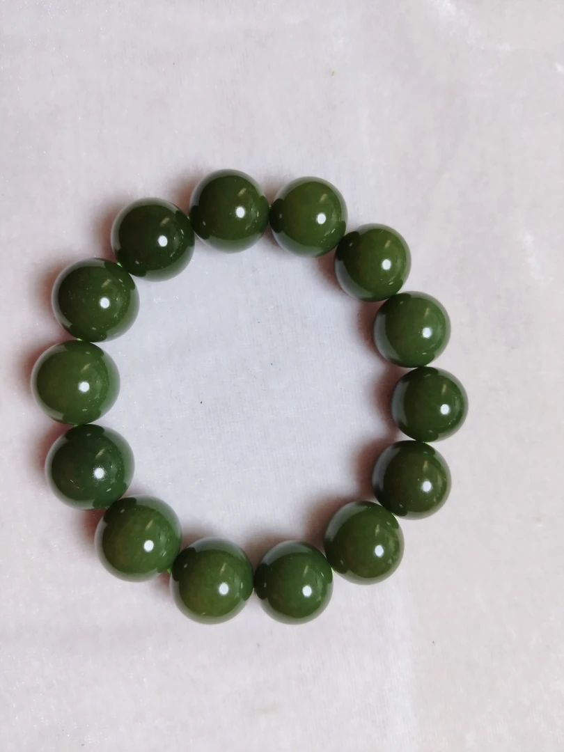 新疆和田玉卡16手串