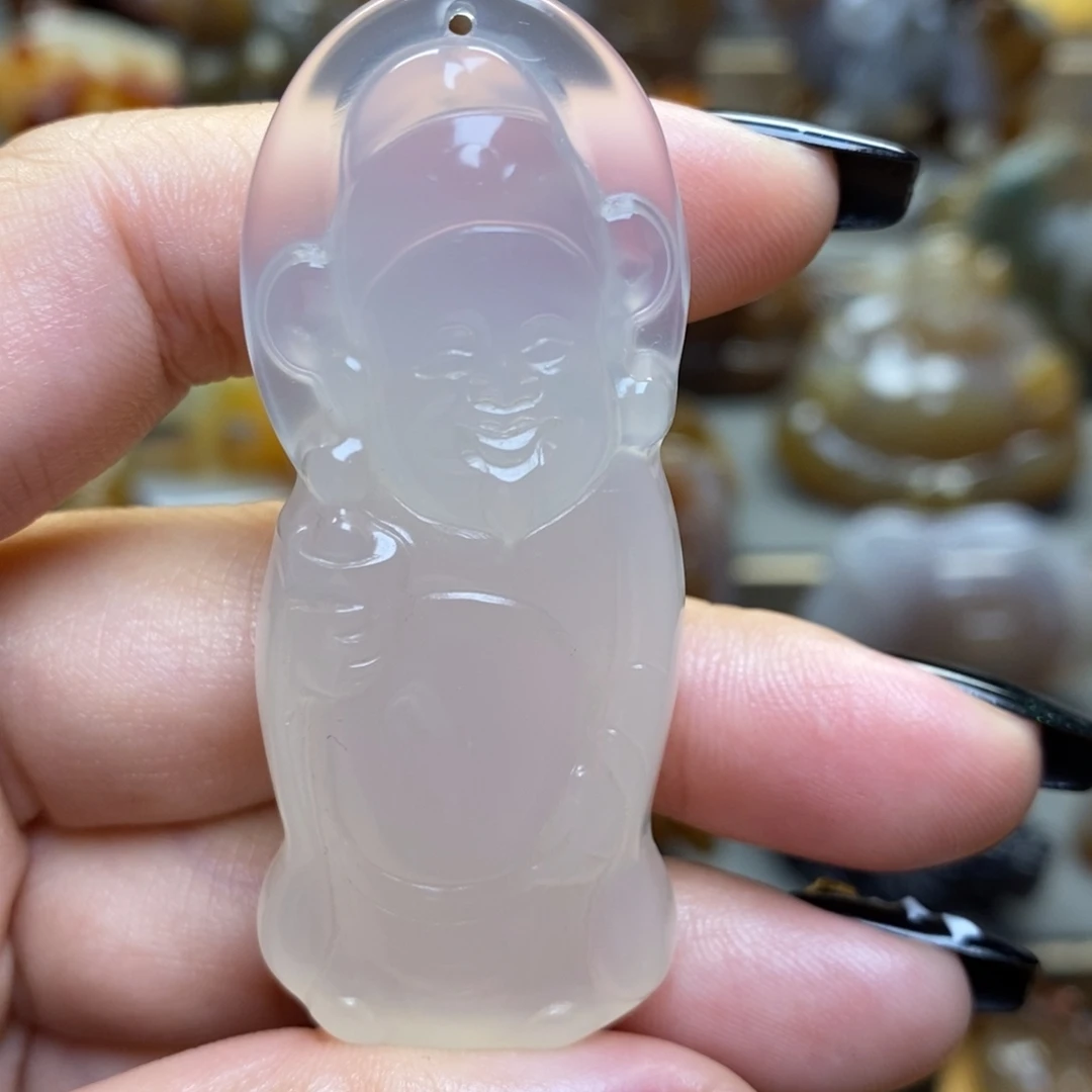 玛瑙/玉髓未镶嵌挂件