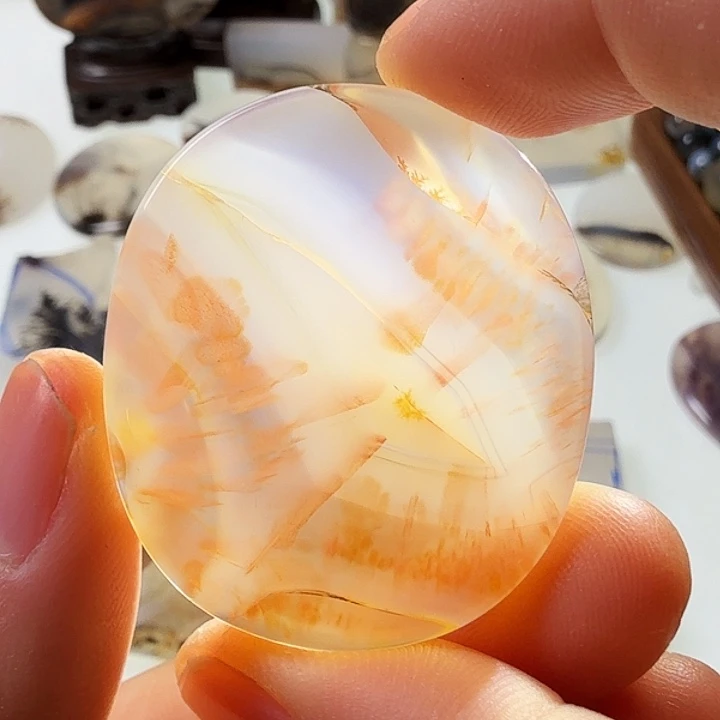 玛瑙/玉髓未镶嵌珠宝半成品