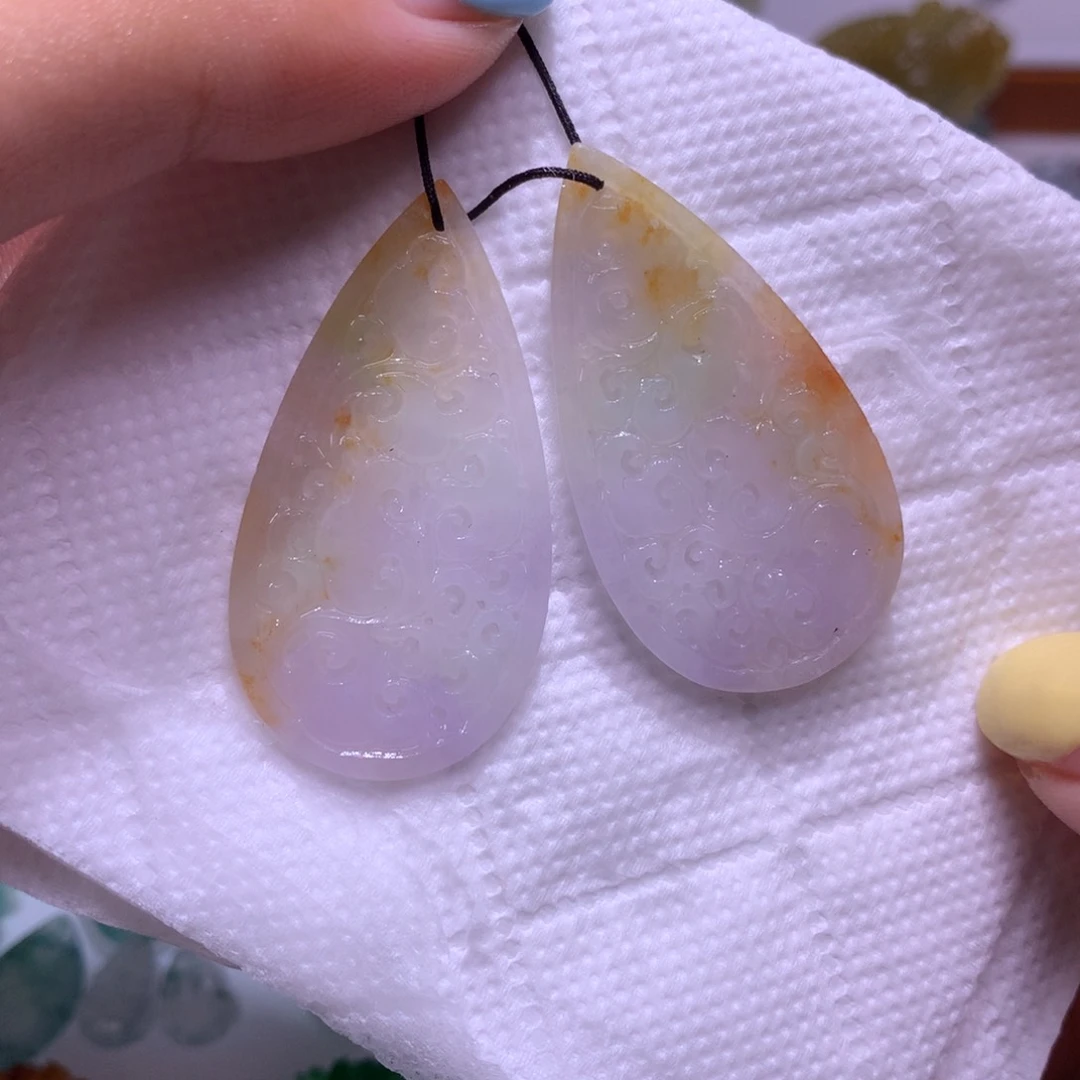 定制翡翠未镶嵌水滴