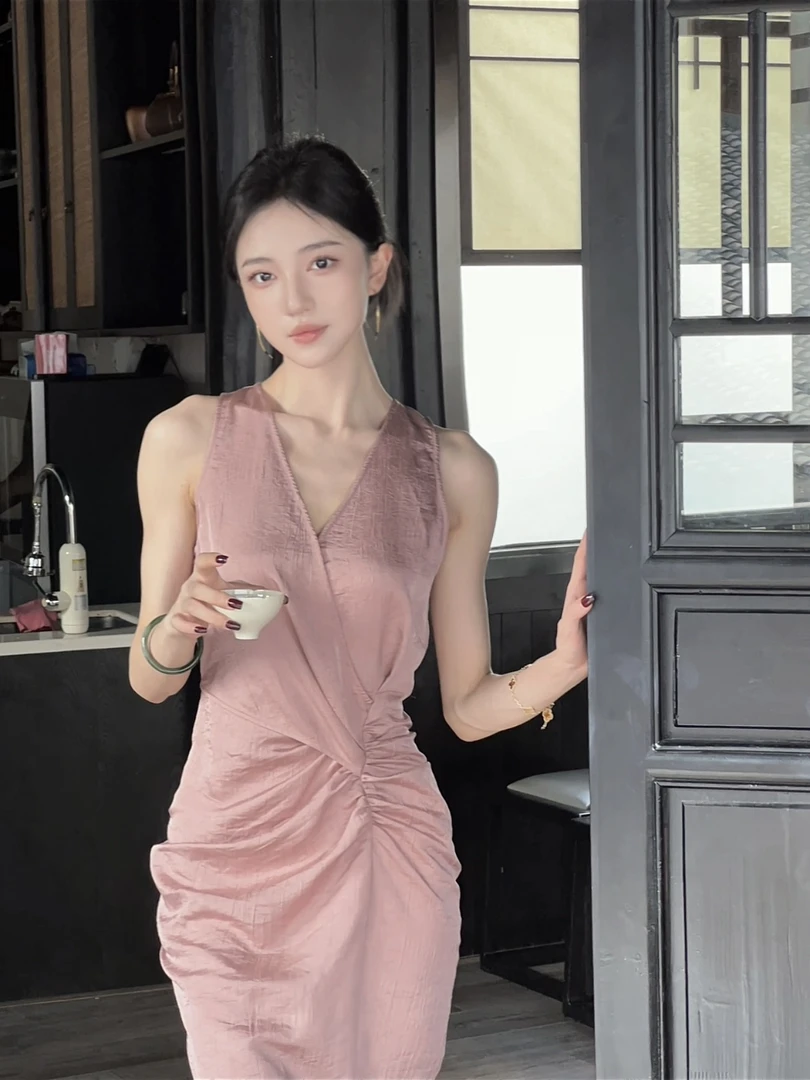 she setin 【金玉繁华】新中式气质连衣裙