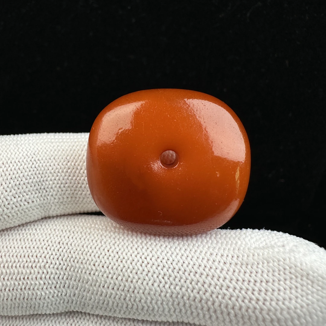 Y3889天然原矿蜜蜡老蜡藏扣29x11.3mm抖音基地质检发货