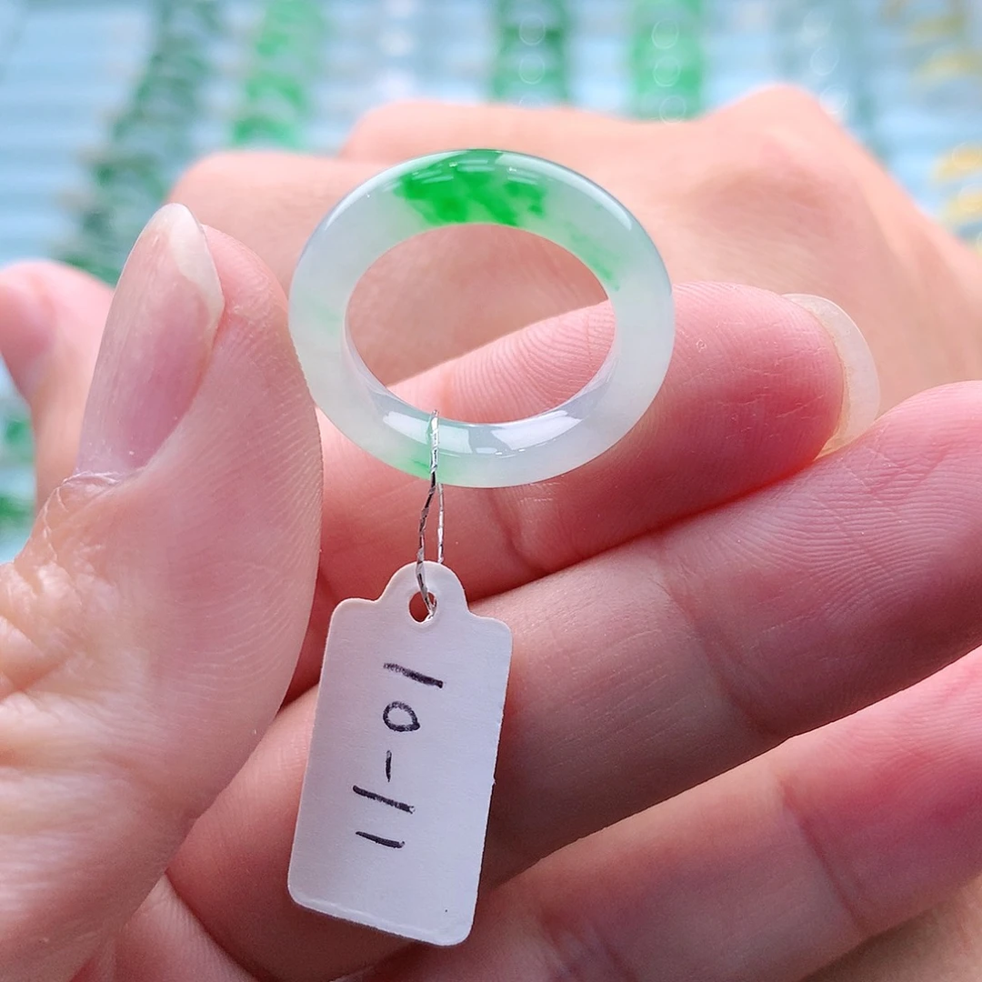 未镶嵌戒指翡翠A货缅甸翡翠