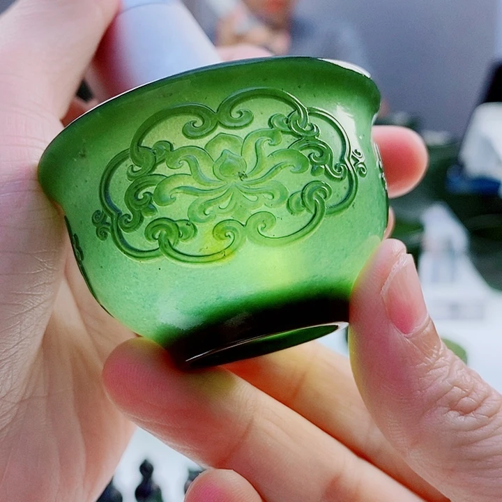 未镶嵌和田玉（青玉）把件