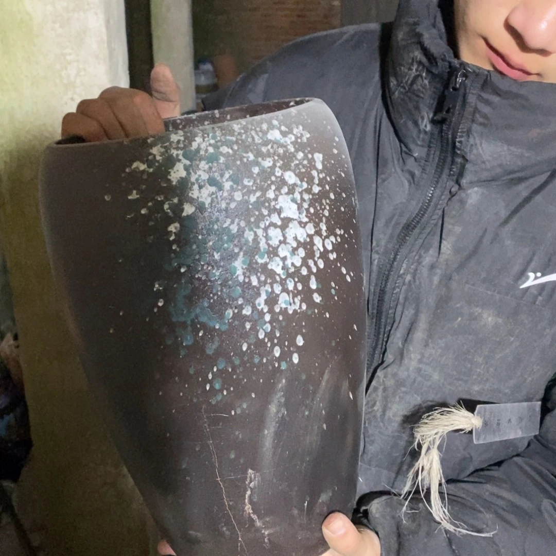 紫砂花盆瑕疵19/33d h j h g f f g