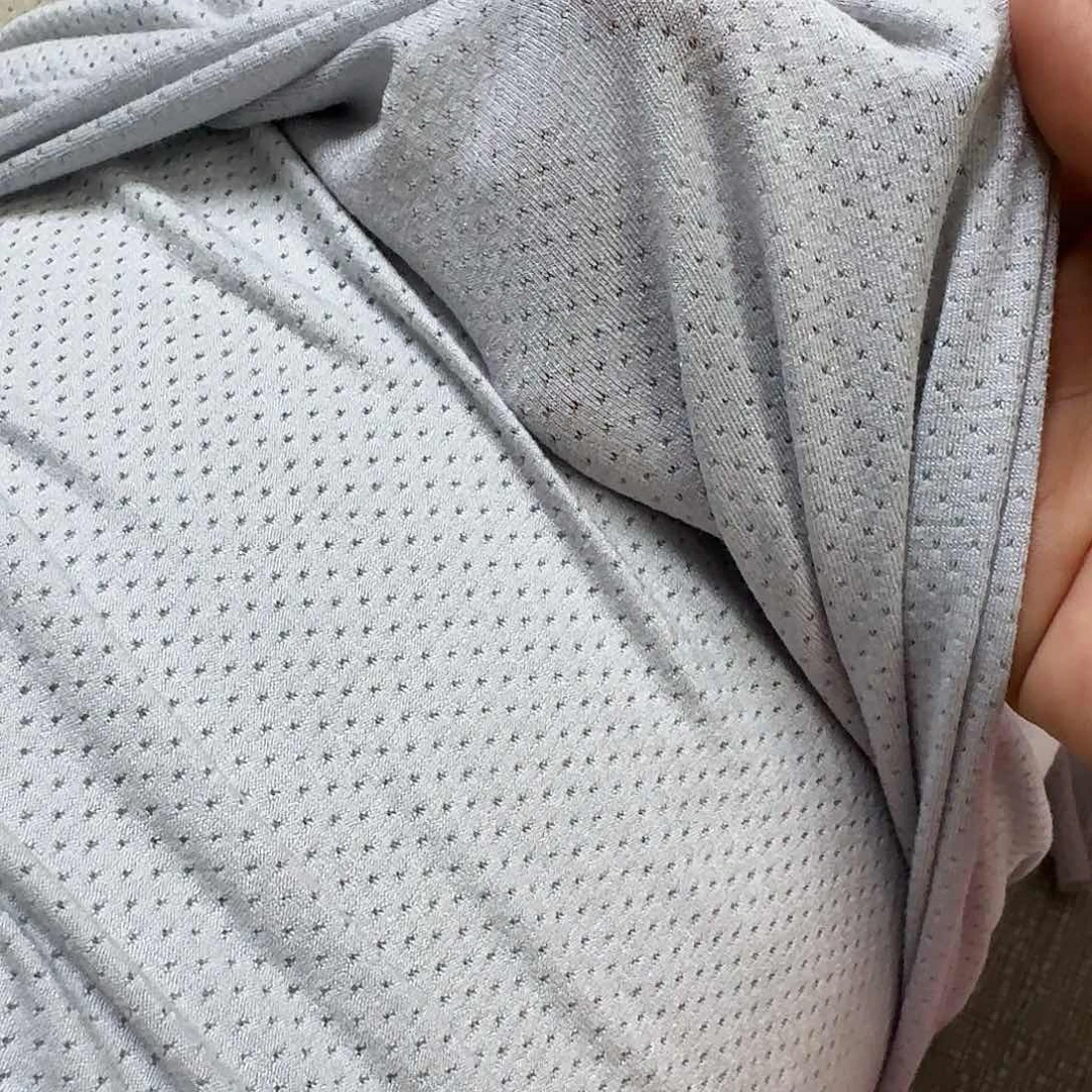 棉103号桑蚕丝灰色内裤底档一米