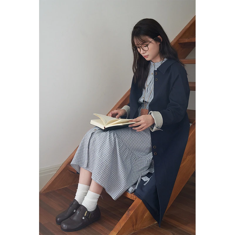 晒晒自制 150小个子风衣外套女中长款新款秋季高端