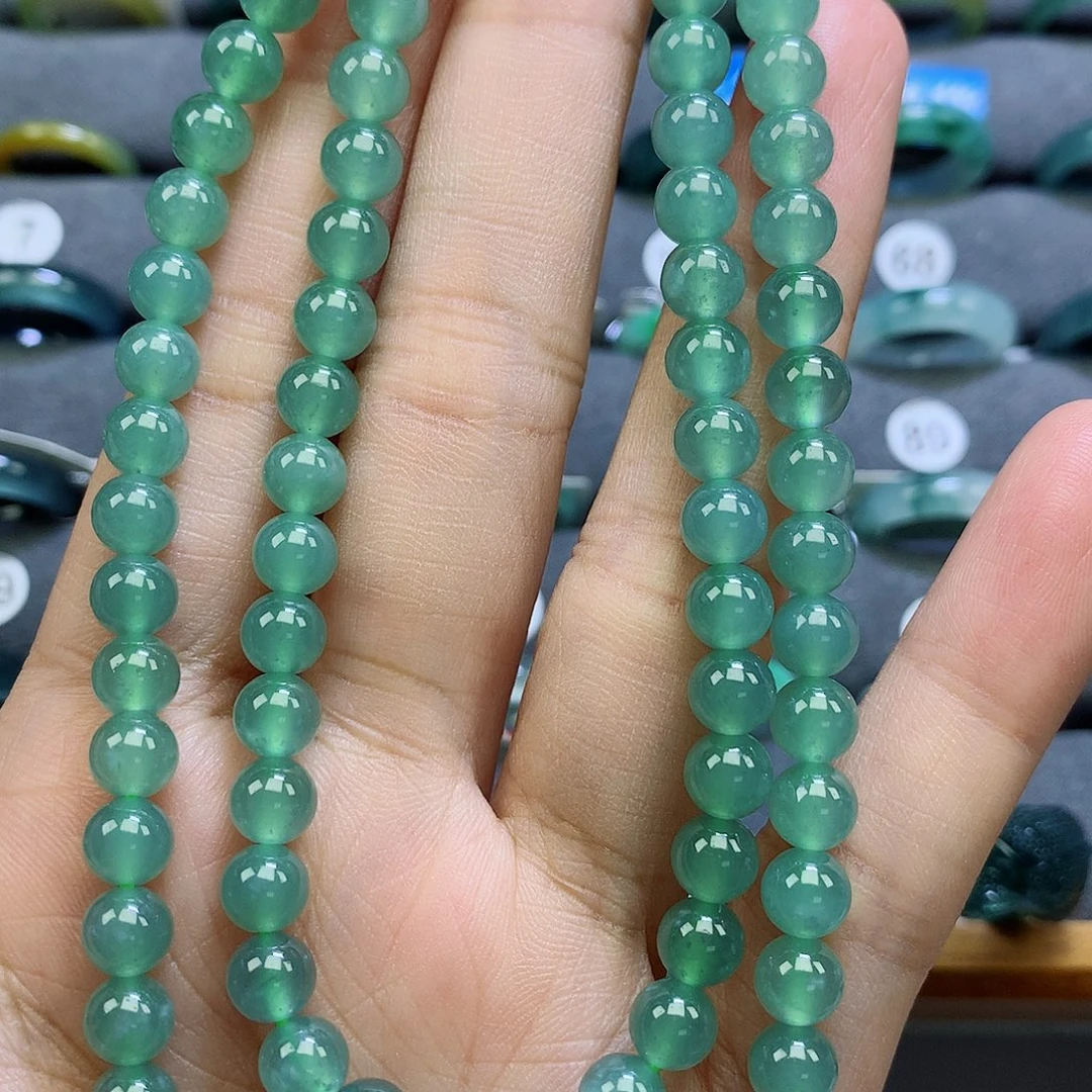 翡翠未镶嵌戒指天然