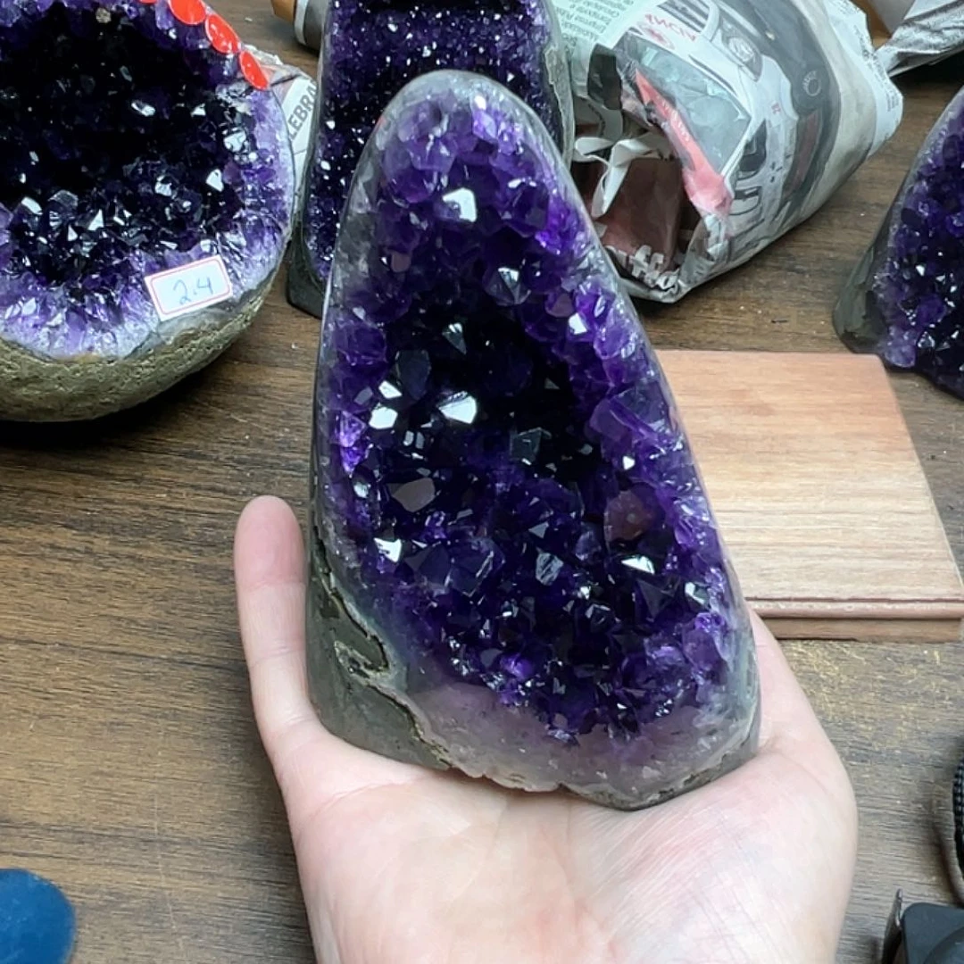 紫晶大型摆件（非配饰）未镶嵌?****?