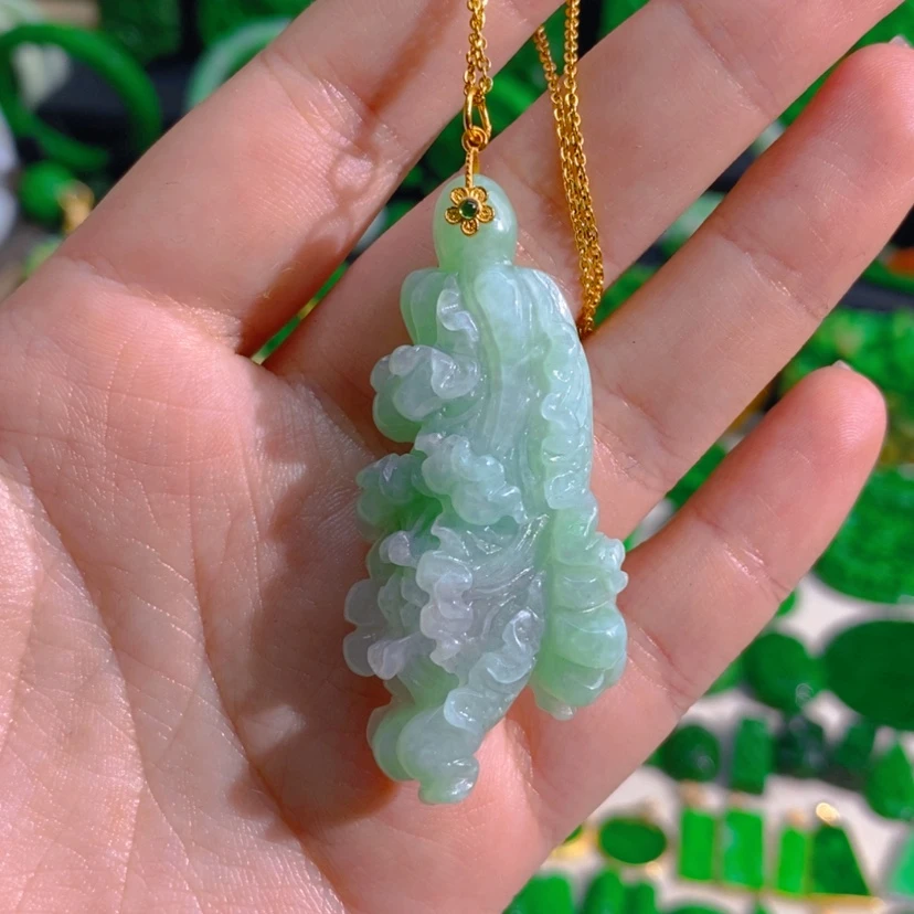 【闪购商品】翡翠未镶嵌颈饰吊坠