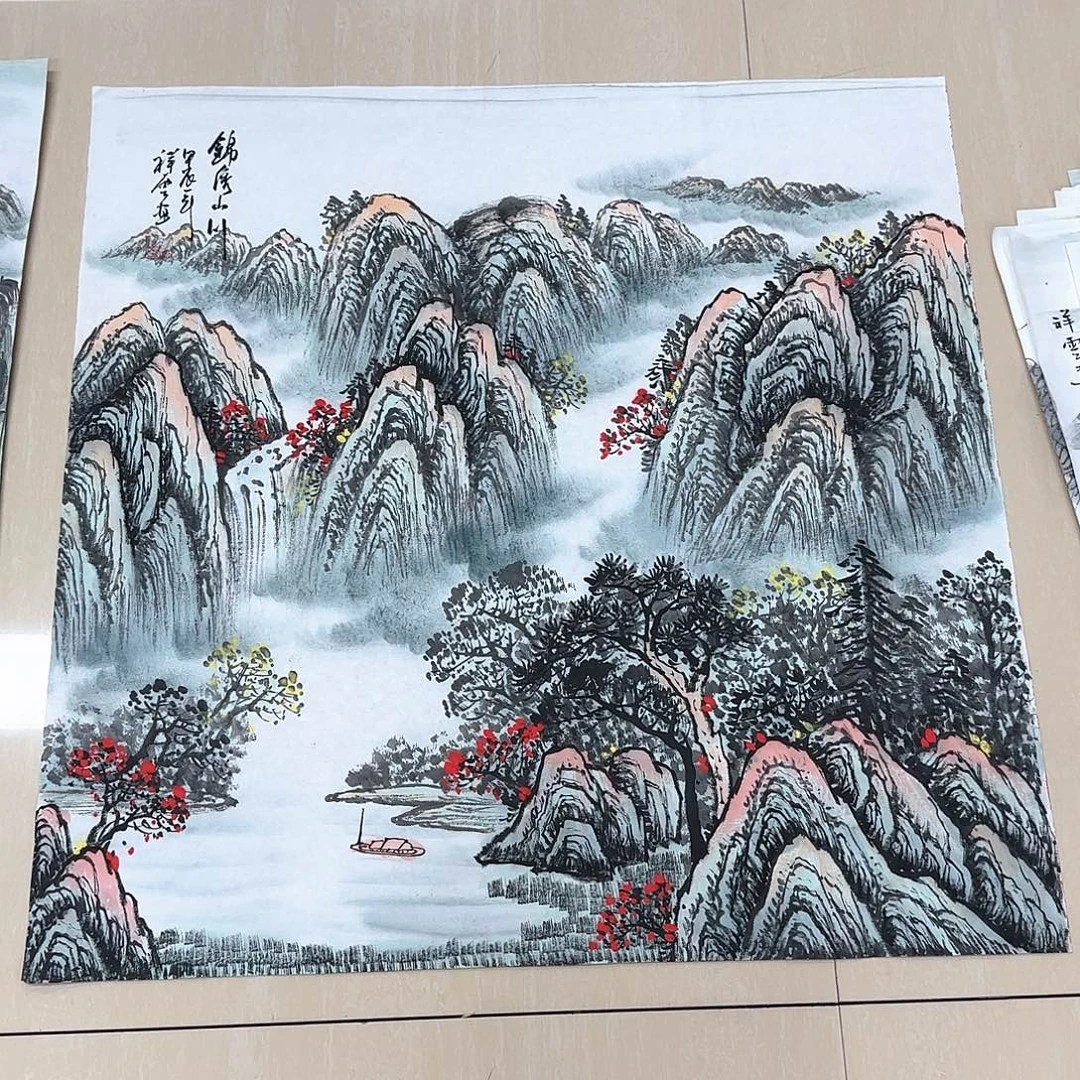 国画国画作品集一个