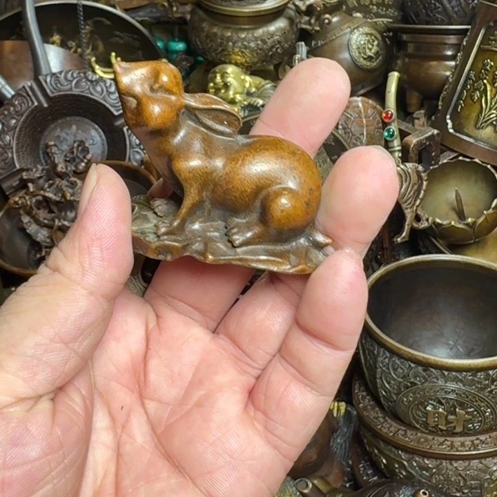 伟***想铜器摆件收收藏藏