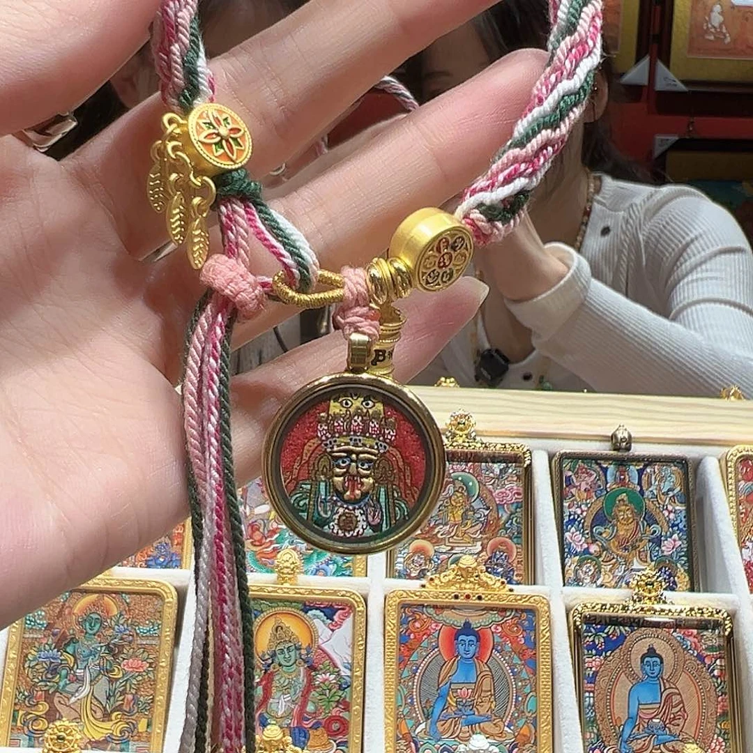 手链手绘唐卡扎基拉姆